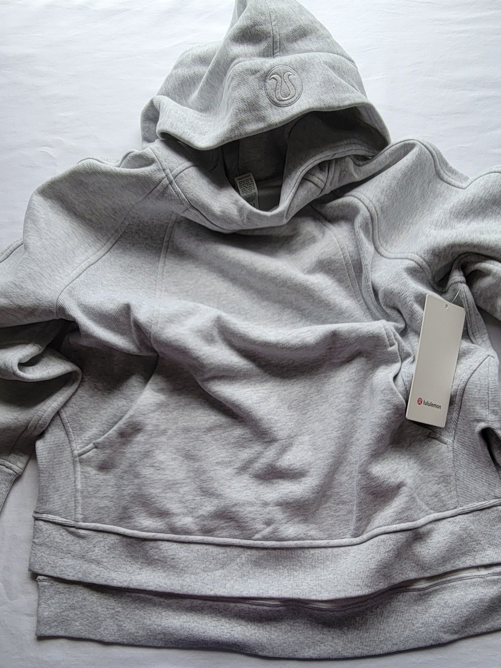 lululemon athletica Scuba Oversized Side-Slit Hoodie - Light Gray Size M/L